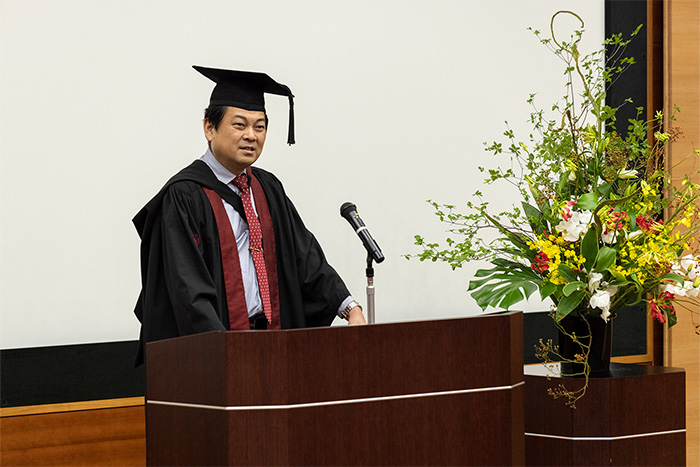 Prof. SUGIYAMA, director of RCAST