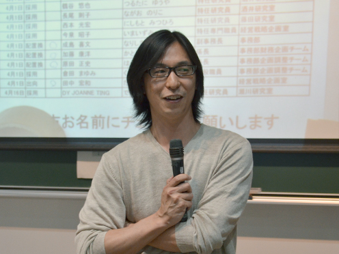 材料分野 量子情報物理工学中村研究室 山崎歴舟助教