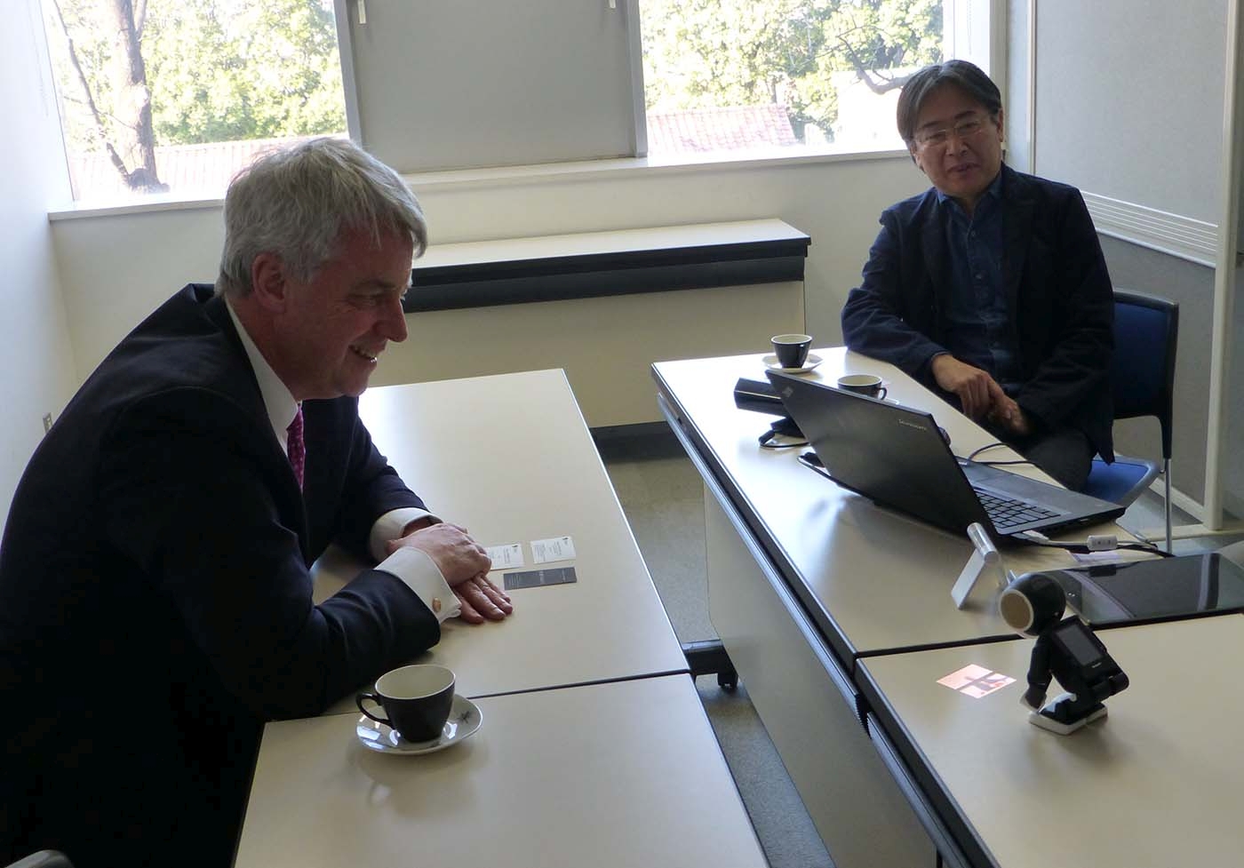 Lord Lansley and Professor kenryu Nakamura