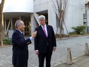 Lord Lansley and Professor Hiroyuki Aburatani