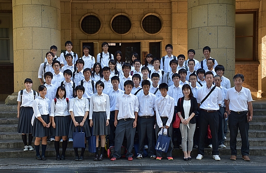 岐阜県立関高等学校のみなさん