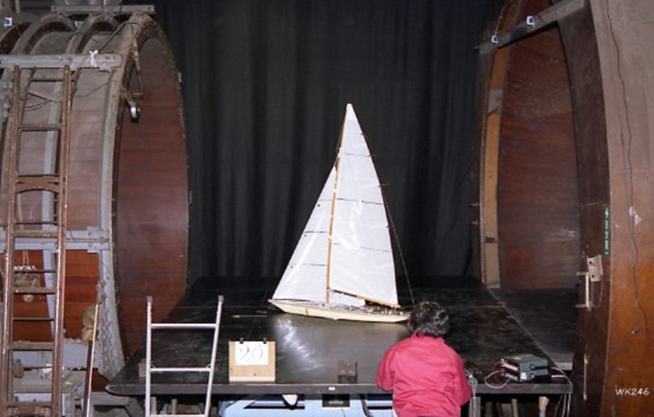 Yacht sail testing