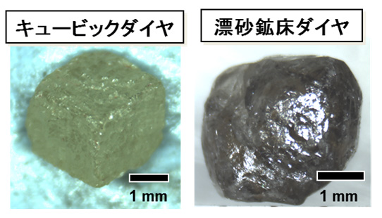 地球深部由来の天然ダイヤモンド