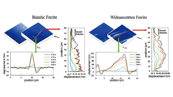 In-situ nanoscale analysis of microstructural evolution in lowcarbon steel