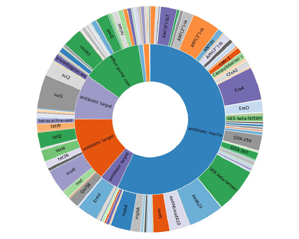 Metagenomic analysis of antibiotic resistance genes in wastewater in Vietnam