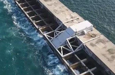 Wave power generation systems through co-creation with local companies.