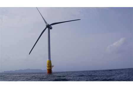 Floating Offshore Wind Power Generation System off the Coast of Goto, Nagasaki Prefecture